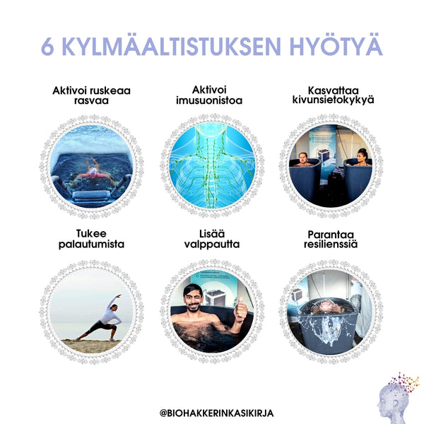 Kylmäaltistuksen terveyshyödyt