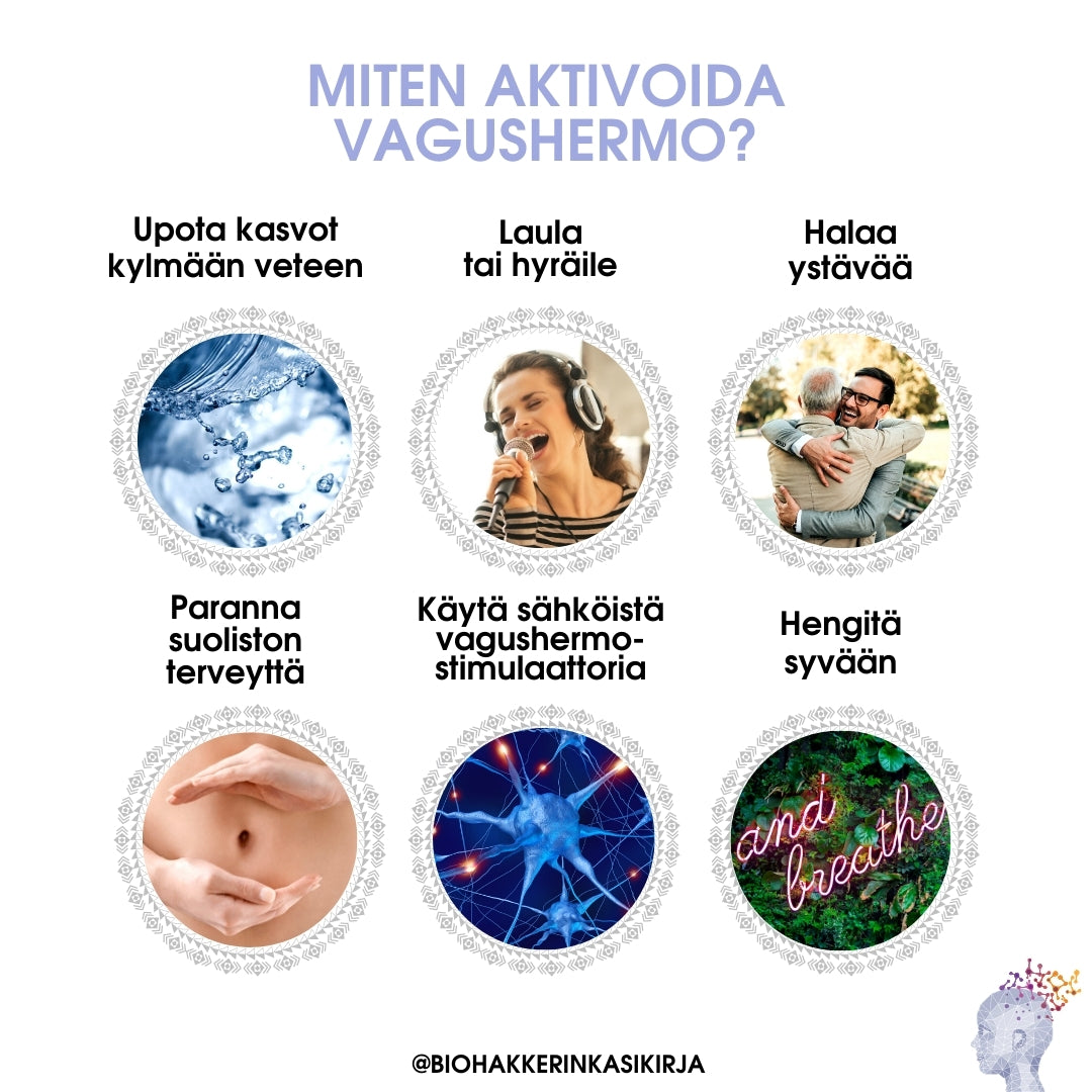 Vagushermo ja stressinhallinta: miten aktivoida vagushermoa?