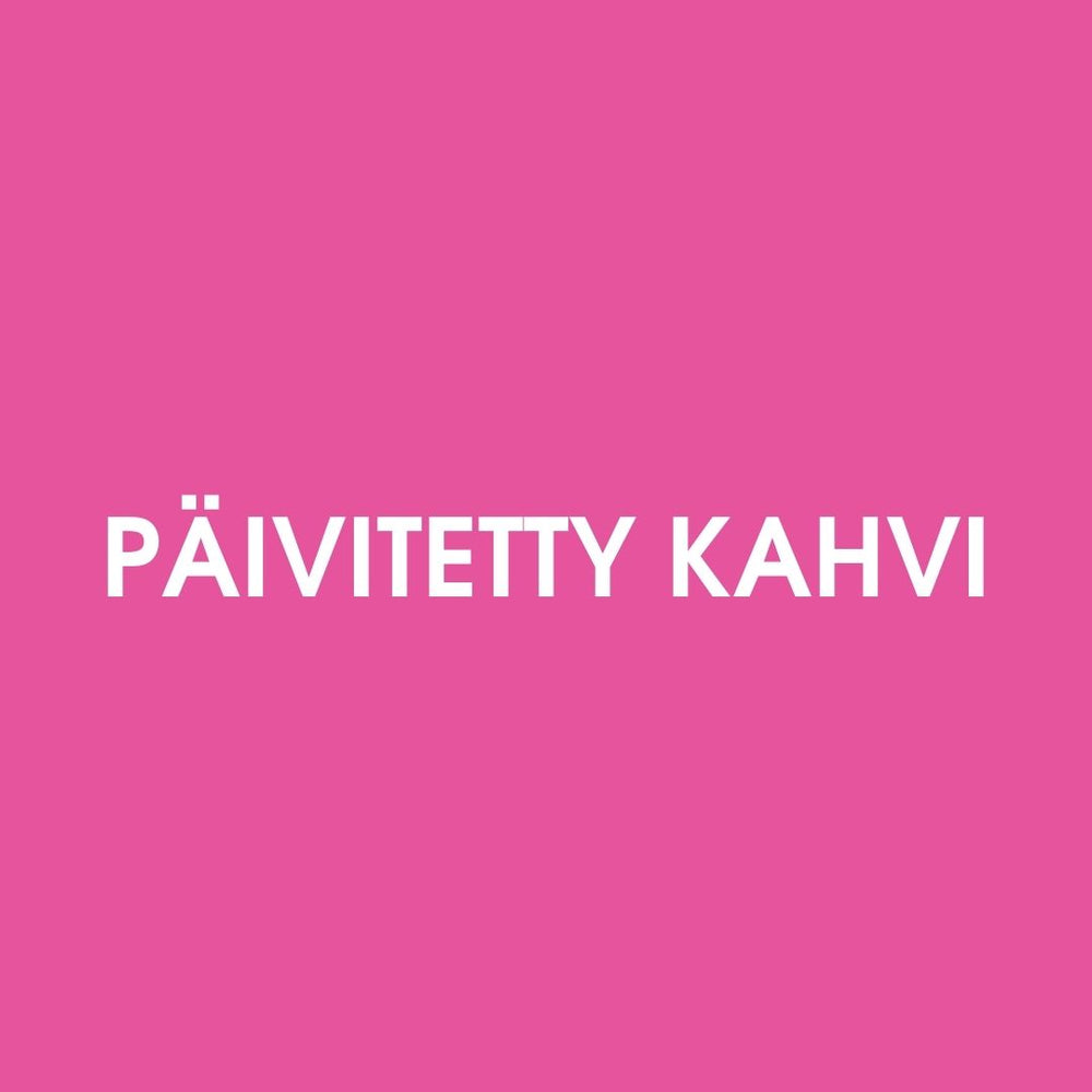 Päivitetty kahvi