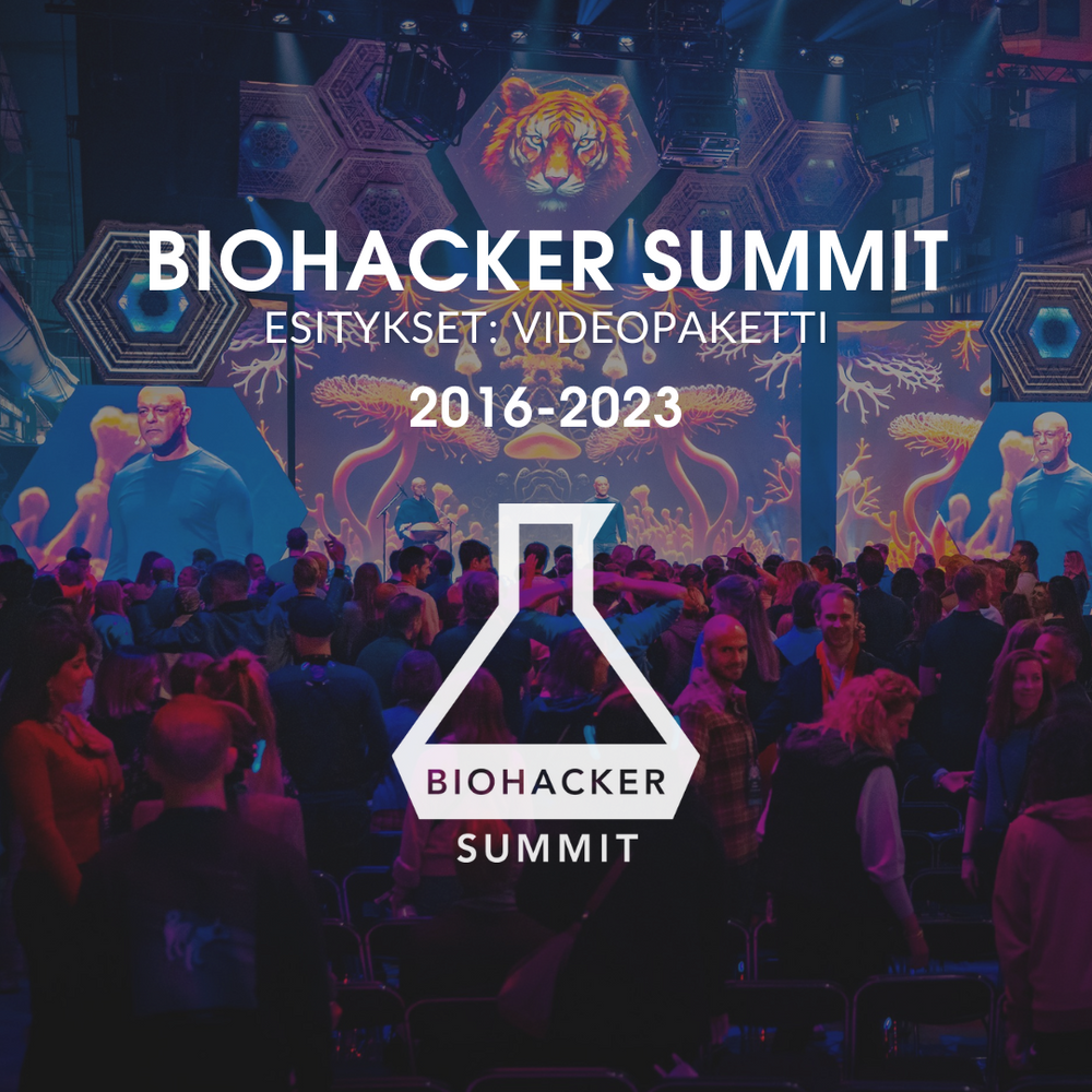 Biohacker Summit luentotaltioinnit 2016-2023