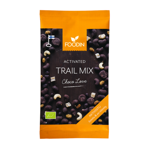 Foodin Aktivoitu trail mix - Choco love (70g)